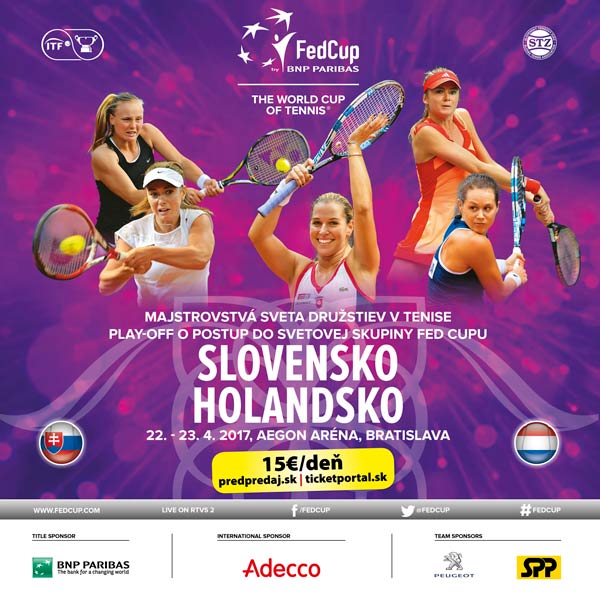 Fed Cup Slovensko - Holandsko