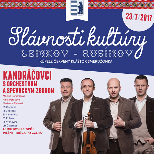 Slávnosti kultúry Lemkov - Rusínov 2017