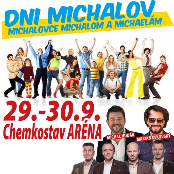 Dni Michalov s Kandráčovcami v Michalovciach