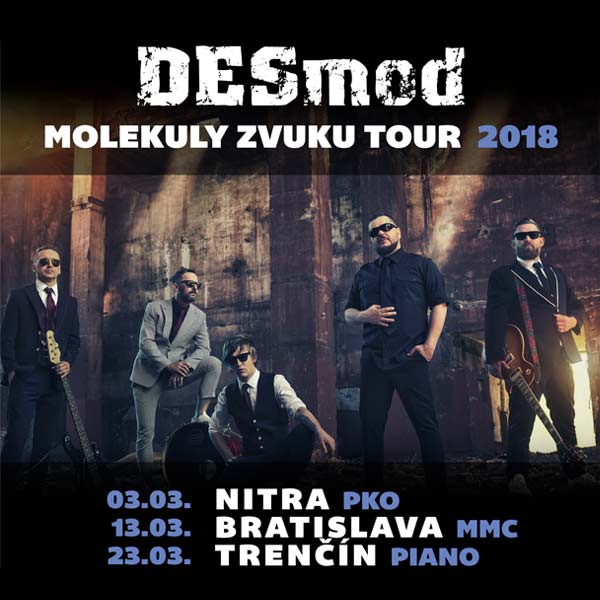 DESMOD - MOLEKULY ZVUKU TOUR 2018