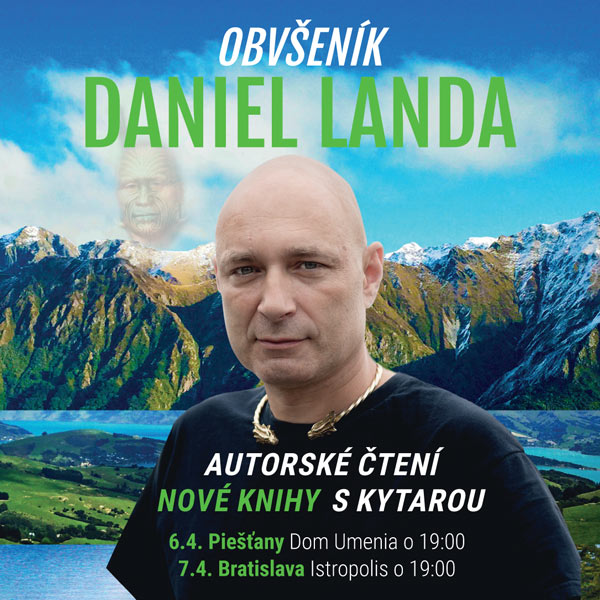 DANIEL LANDA - OBVŠENÍK, autorské čítanie ...