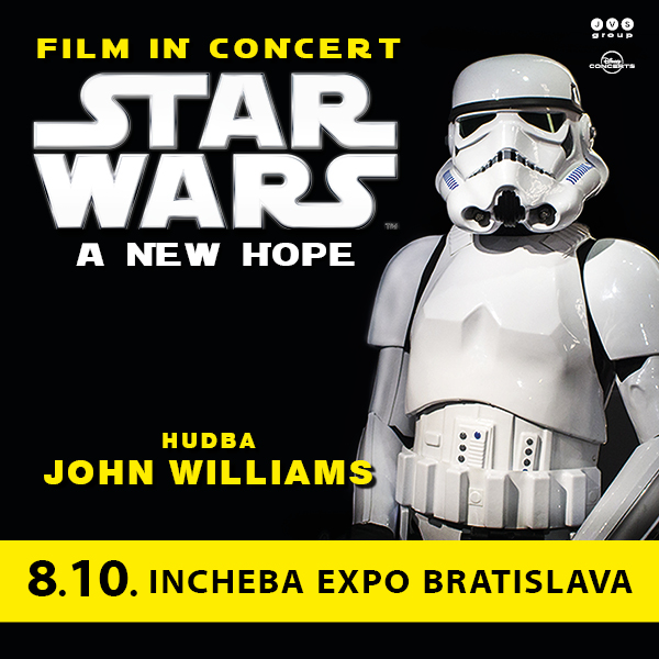 STAR WARS: NOVÁ NÁDEJ – film so živou hudbou