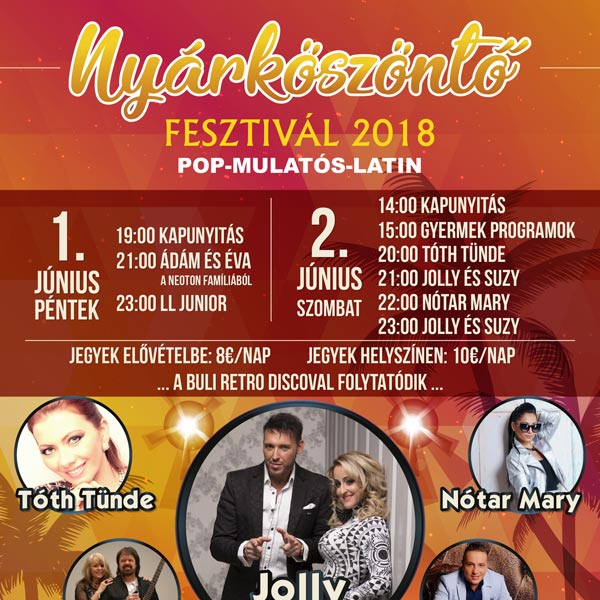 Nyárköszöntő FESZTIVÁL