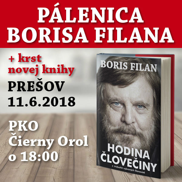 Pálenica Borisa Filana + krst Hodina človečiny