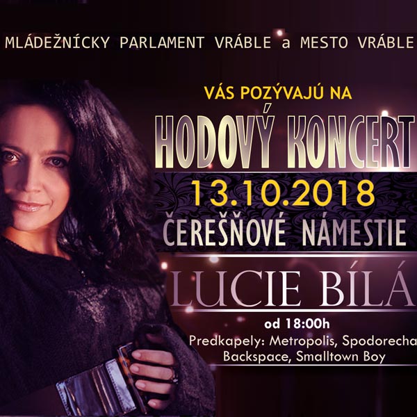 Hodový koncert s Lucie Bílou