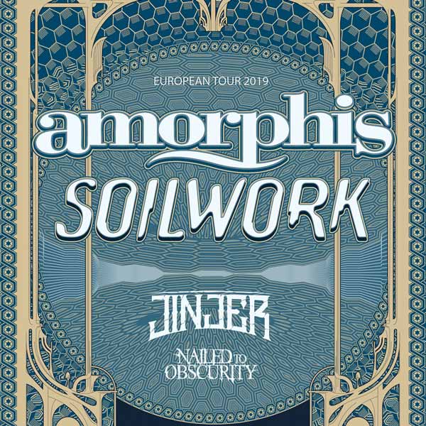 AMORPHIS (FIN) + SOILWORK (SWE) + JINJER (UA) ...