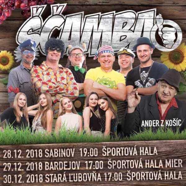ŠČAMBA + ANDER z KOŠÍC