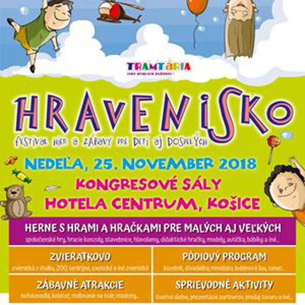 HRAVENISKO – festival hier a zábavy
