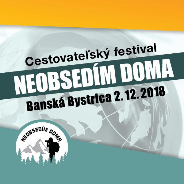 Cestovateľský festival NEOBSEDÍM DOMA