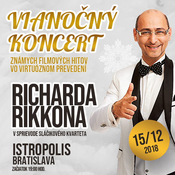 VIANOČNÝ KONCERT RICHARDA RIKKONA