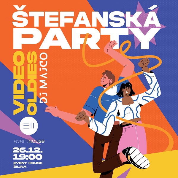 Štefanská párty Event House Žilina
