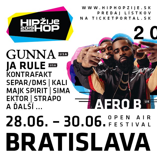 HIP HOP ŽIJE FESTIVAL  BRATISLAVA  2019