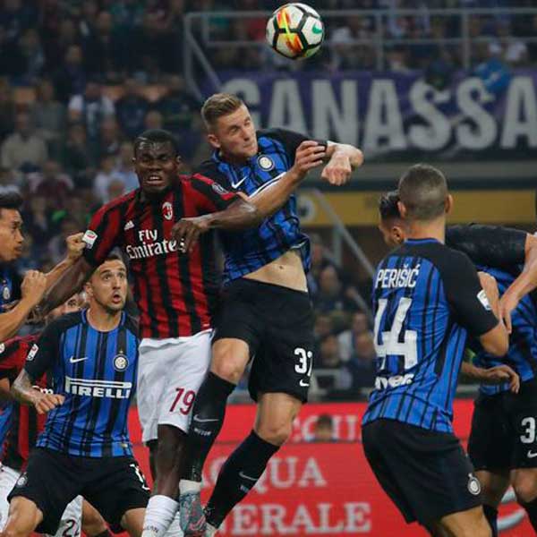 AC Miláno – Inter Miláno (autobusom)