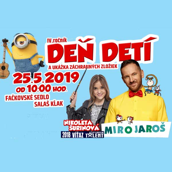 Deň detí s Mirom Jarošom a Mimoňmi