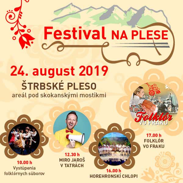 FESTIVAL NA PLESE - FOLKLÓR VO FRAKU