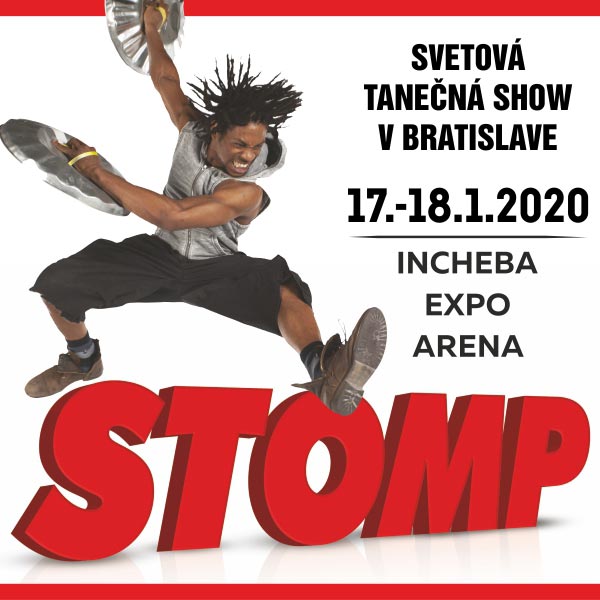 STOMP - SVETOVÁ TANEČNÁ SHOW V BRATISLAVE