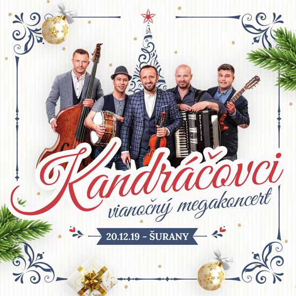 Kandráčovci vianočný megakoncert