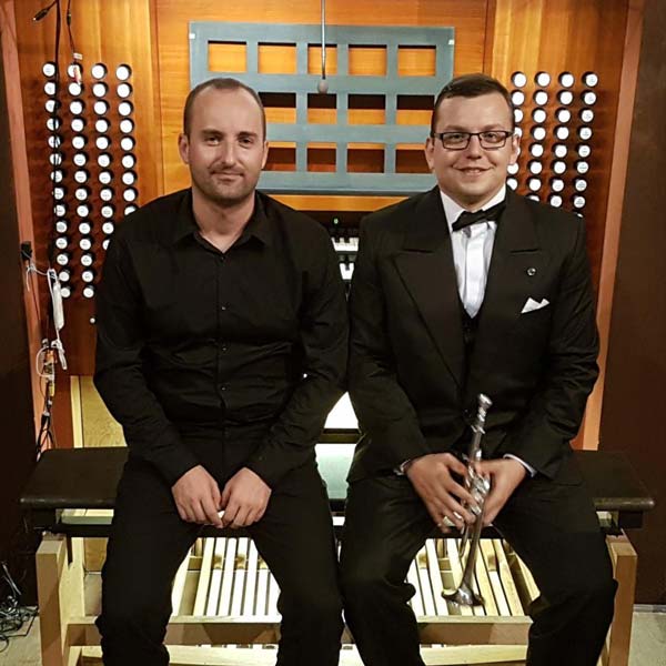 Vladimír Kopec (organ), Tibor Ďurdiak (trúbka)