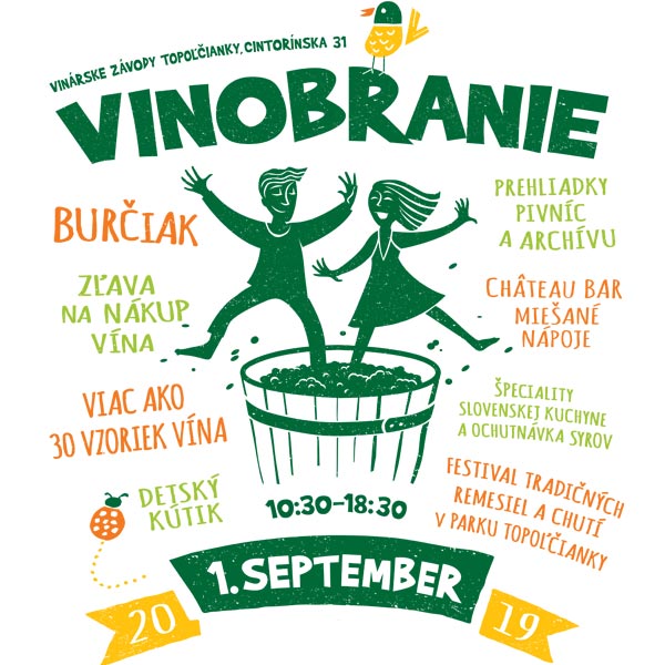 Vinobranie 2019 v Château Topolčianky