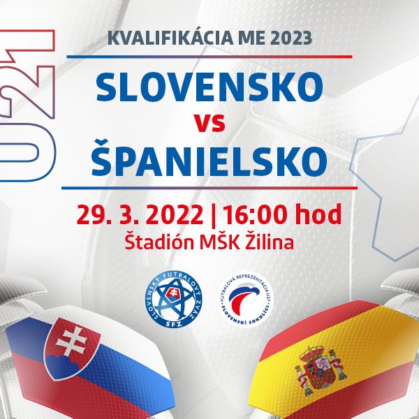 Kvalifikácia ME U21 2023: Slovensko - Španielsko