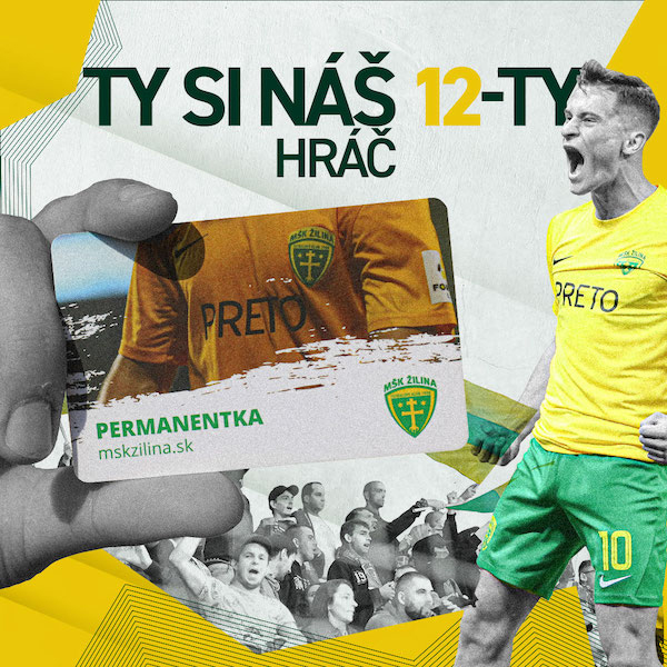 MŠK Žilina permanentka 2022/2023