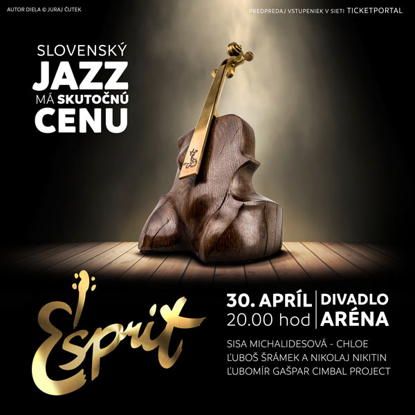 ESPRIT - udeľovanie cien za jazz s koncertom