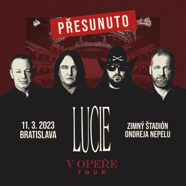 LUCIE V OPEŘE TOUR