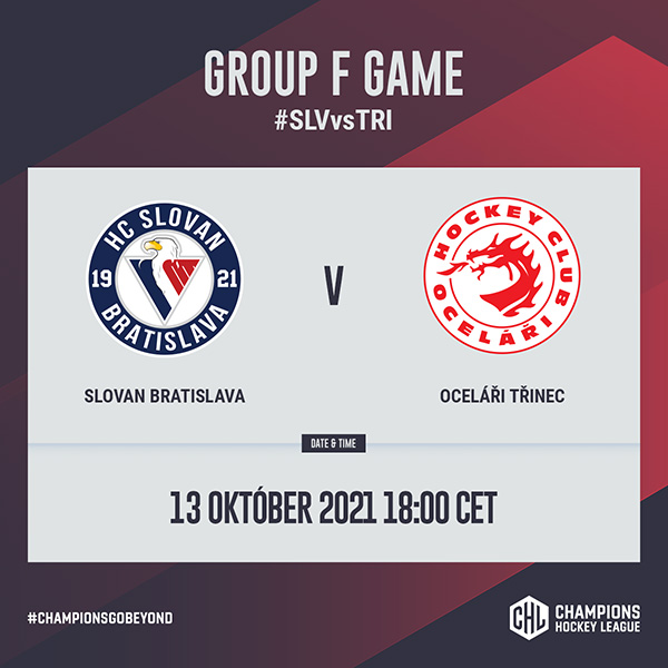 Slovan Bratislava - Oceláři Třinec