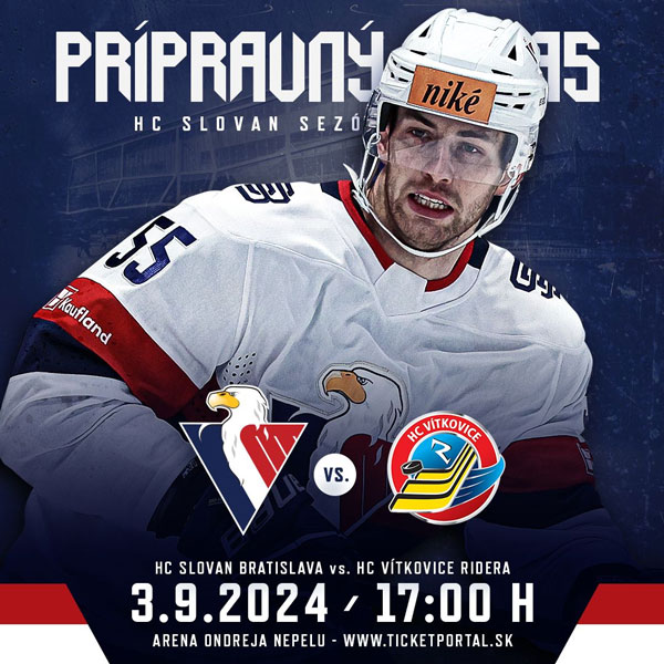 HC SLOVAN Bratislava vs HC Vítkovice RIDERA