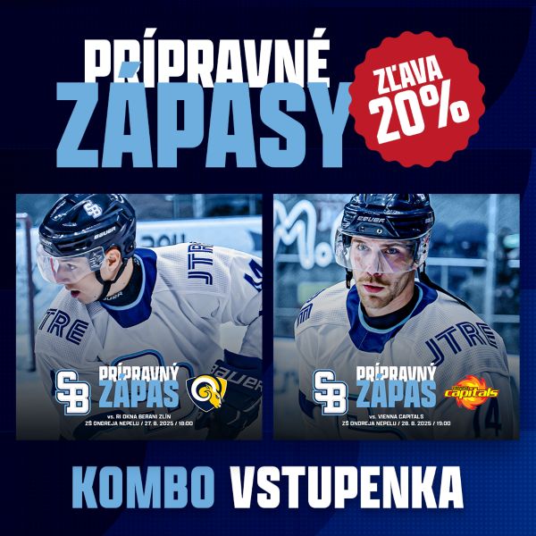 HC SLOVAN Bratislava vs RI OKNA Berani Zlín a Vienna Capitals