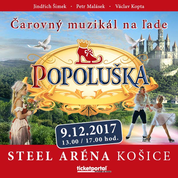 POPOLUŠKA - čarovný muzikál na ľade