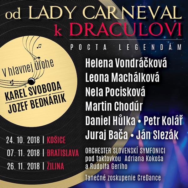 od LADY CARNEVAL k  DRACULOVI