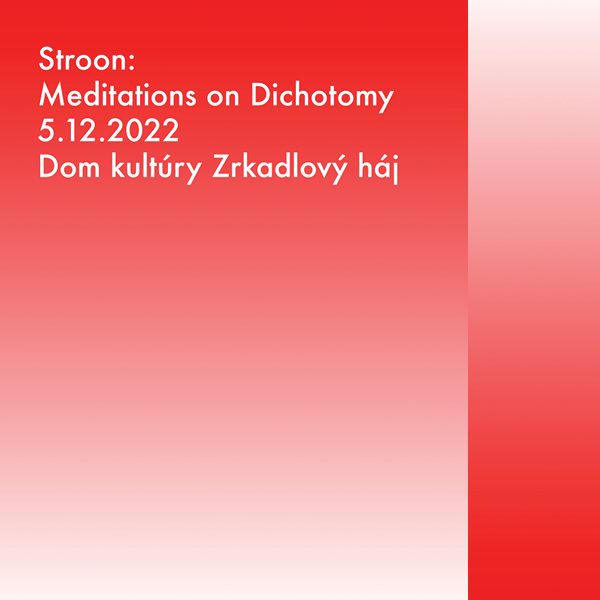 STROON: MEDITATIONS ON DICHOTOMY