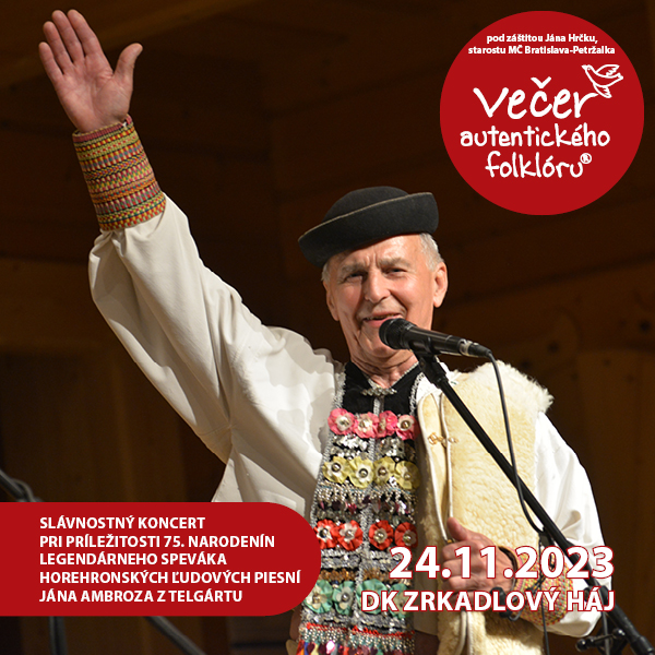 VAF - Večer autentického folklóru / JÁN AMBROZ