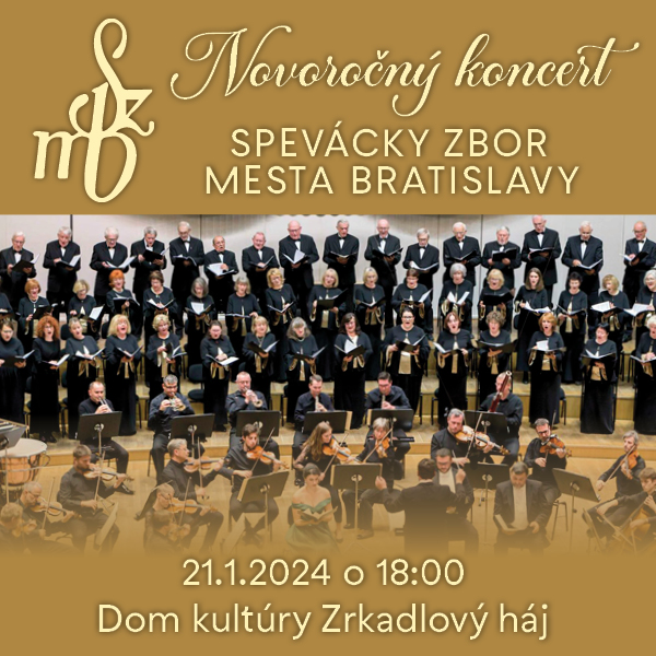 NOVOROČNÝ KONCERT / SPEVÁCKY ZBOR MESTA BRATISLAVY