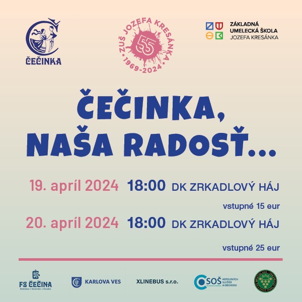 ČEČINKA A RADOSŤ  NAŠA  - 45. výročie