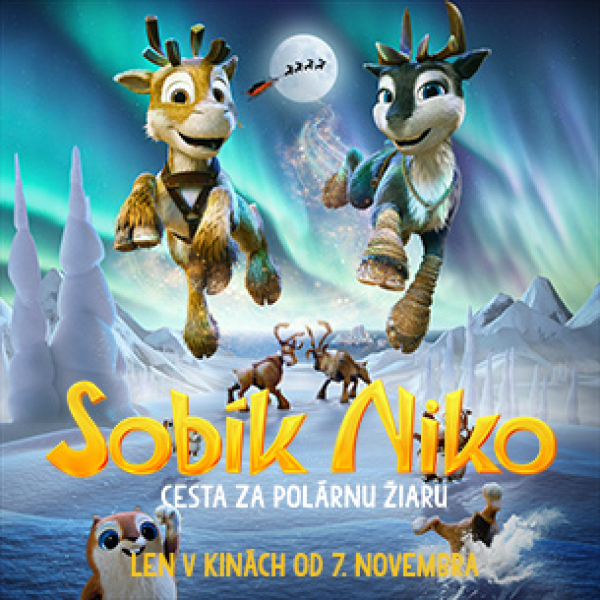 Kino pre deti: SOBÍK NIKO A CESTA ZA POLÁRNOU ŽIAROU