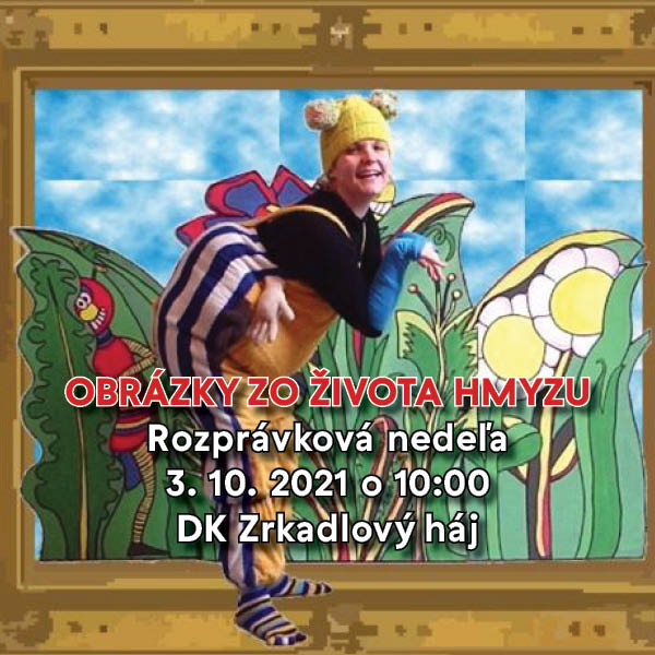 Rozprávková nedeľa - OBRÁZKY ZO ŽIVOTA HMYZU