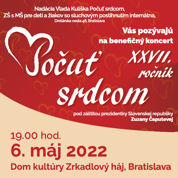 POČUŤ  SRDCOM