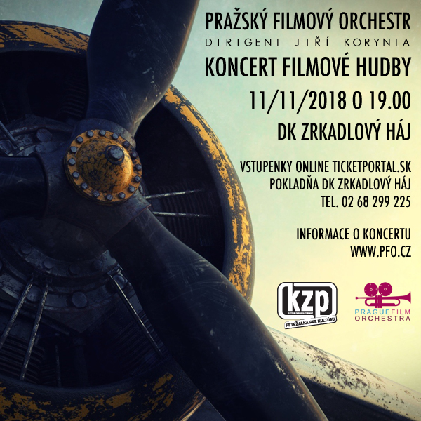 KONCERT FILMOVEJ HUDBY - Pražský filmový orchester