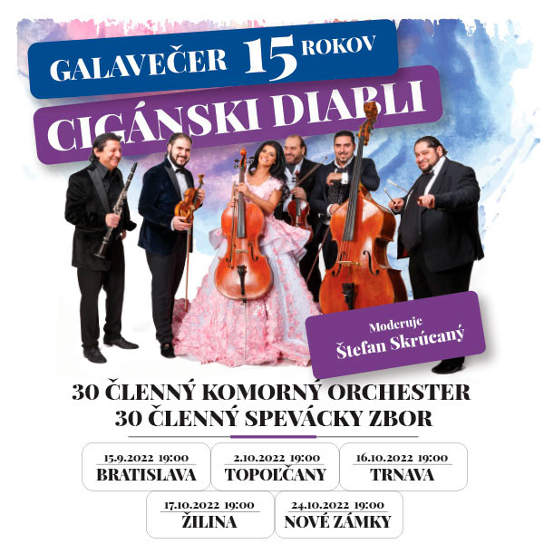 Cigánski Diabli - Galavečer 15 rokov