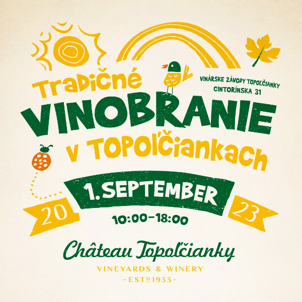 Vinobranie 2023 v Château Topolčianky	
