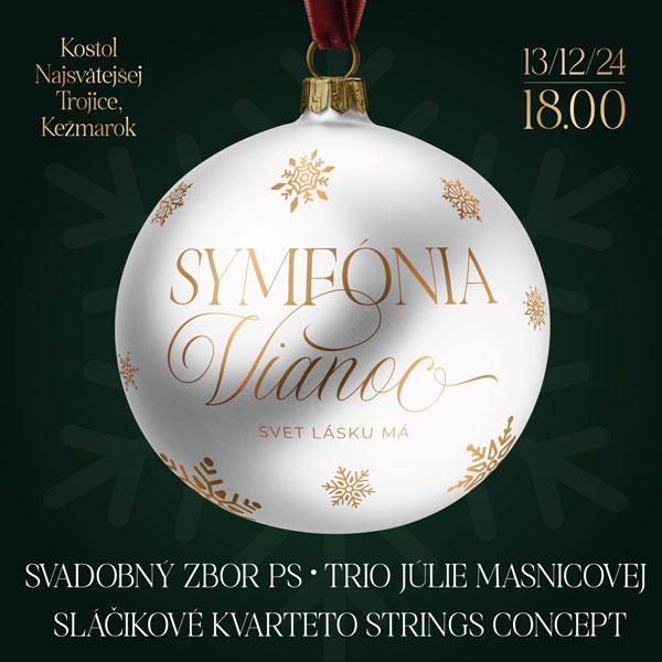 Vianočný koncert - Symfónia Vianoc