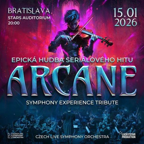 Epická hudba Seriálového hitu ARCANE Symphony Experience Tribute