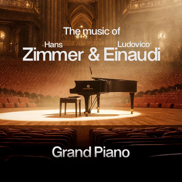 GRAND PIANO. CINEMATIC LEGENDS: MUSIC BY HANS ZIMMER, LUDOVICO EINAUDI, RAMIN DJAWADI, YANN TIERSEN