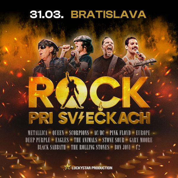 ROCK pri sviečkach
