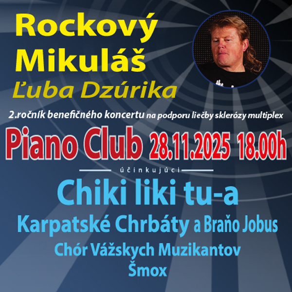 Rockový Mikuláš Ľuba Dzúrika