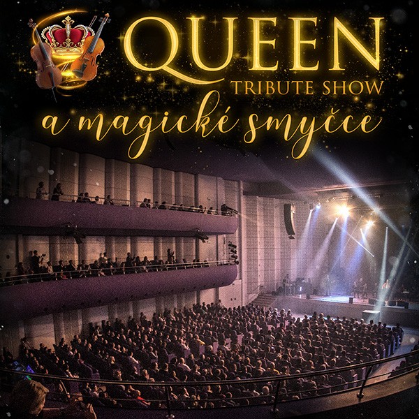 Queen tribute show a Magické smyčce