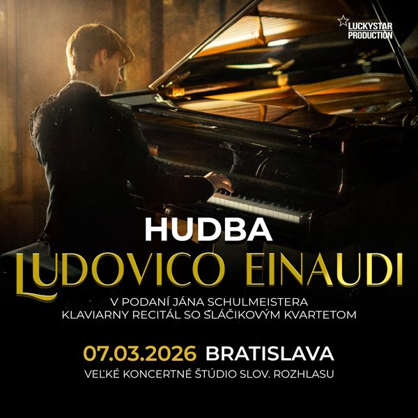 Hudba Ludovico Einaudi v podaní Jána Schulmeistera