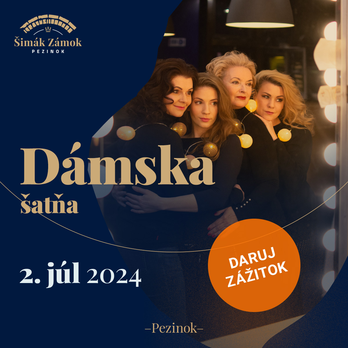 Dámska šatňa – divadlo na zámku